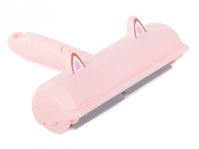 Rouleau rose pour enlever les poils