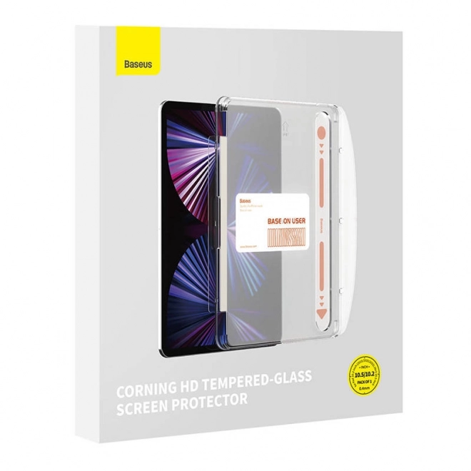 Verre trempé protecteur Baseus pour iPad 10,2"/Air3 10,5"