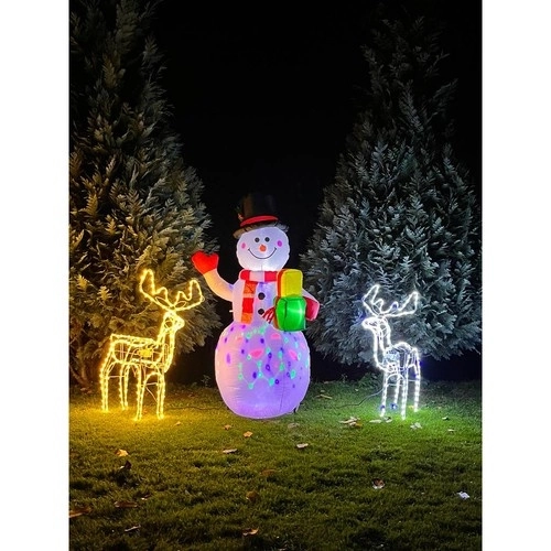 Ruhhy bonhomme de neige gonflable 22625