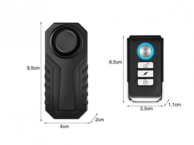 Alarme antivol pour moto avec télécommande