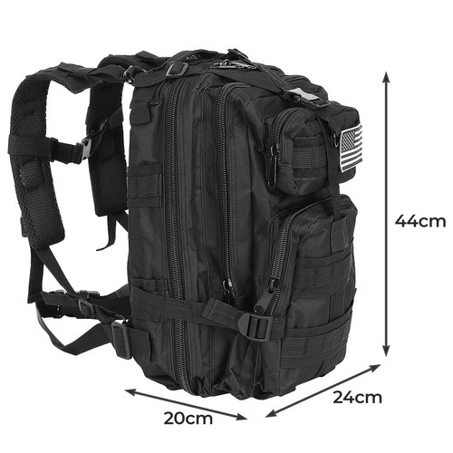 Sac à dos de randonnée noir petit 23089