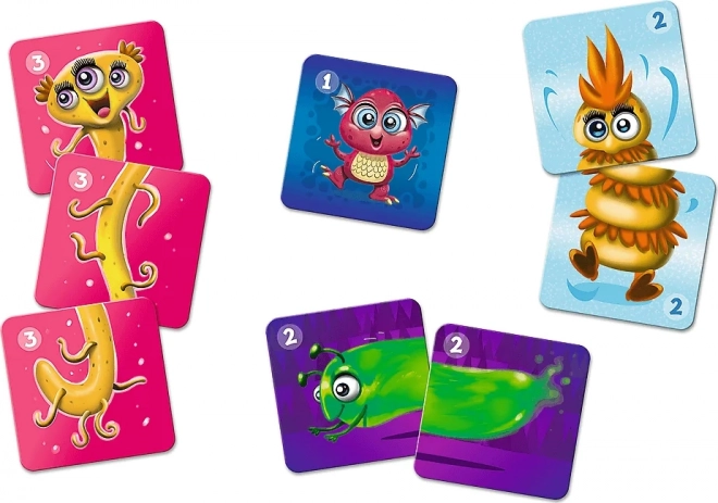 Pexeso Classic & Plus Monstres Mignons 3en1