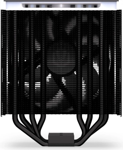 Quatre caloducs en contact direct et radiateur asymétrique