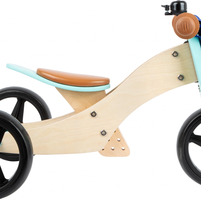 Deux expériences de conduite en une : tricycle et draisienne
