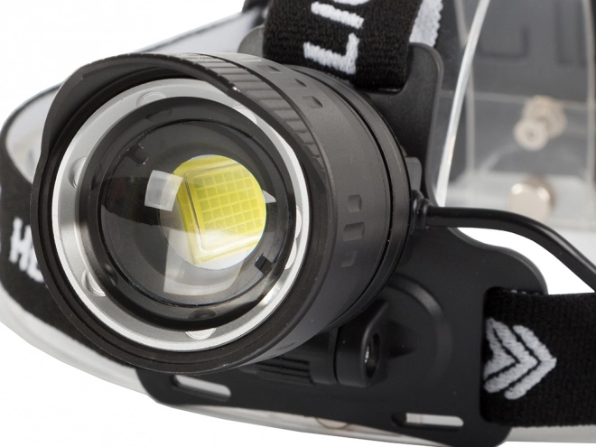 Lampe frontale professionnelle avec LED Cree XHP360 Powerbank Zoom de Bailong