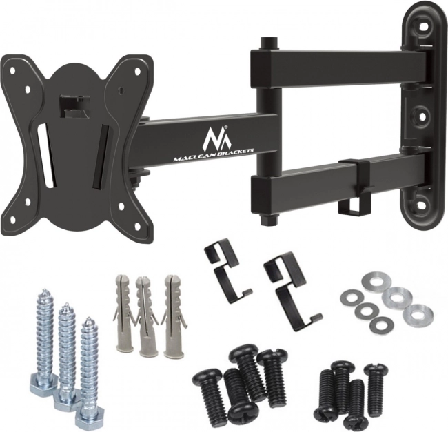 Support mural pour TV et moniteur 13–32 pouces, capacité 30 kg