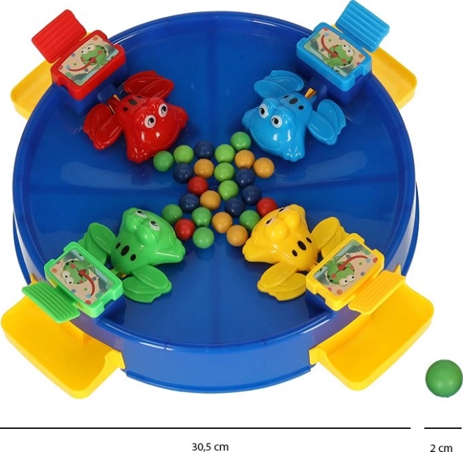 Jeu d'adresse Grenouilles Affamées pour 4 joueurs XXL