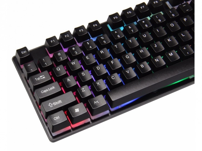Clavier de jeu avec rétroéclairage LED
