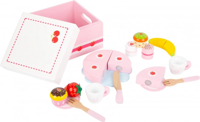 Small Foot coffret en bois de pâtisseries