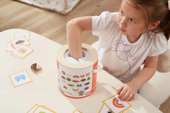 Jeu en bois Attrape et trouve