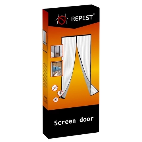 Moustiquaire auto-fermant pour porte - 100 x 210 cm