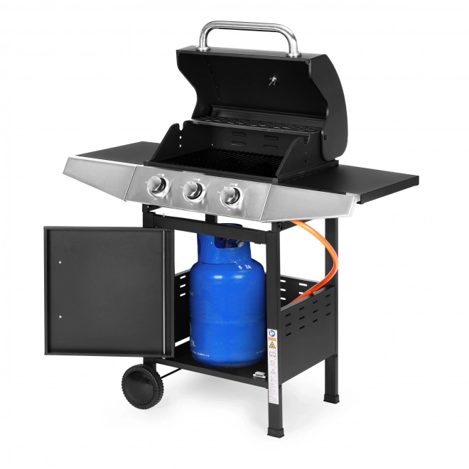 Barbecue de jardin à gaz avec 3 brûleurs