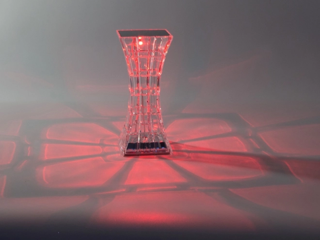 Lampe de chevet en cristal avec LED RGB et télécommande