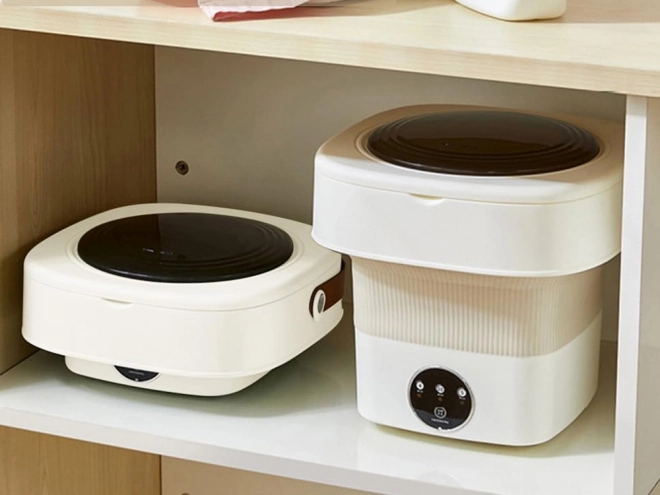Petite machine à laver de voyage pliable 11L
