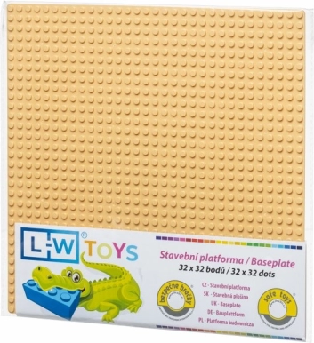 Plaque de base de construction 32×32 couleur chair