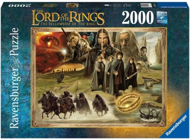Puzzle 2000 pièces Le Seigneur des Anneaux RAVENSBURGER