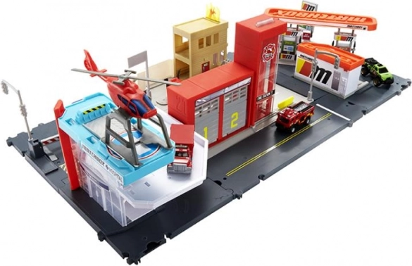 Caserne de pompiers et interventions d’action