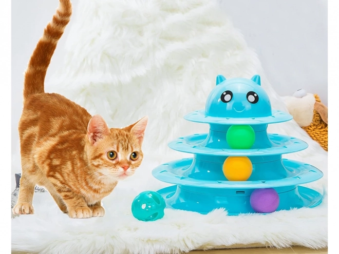 Tour interactive pour chats