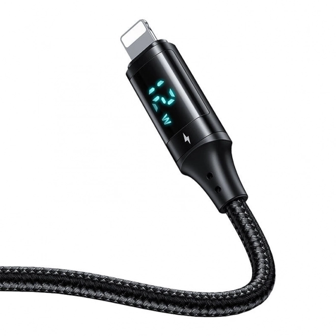 Câble de données avec écran numérique USB vers Lightning Mcdodo, 1,2 m