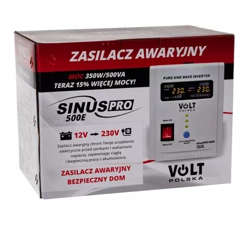 Source d'alimentation de secours Volt Polska sinusPRO-500E