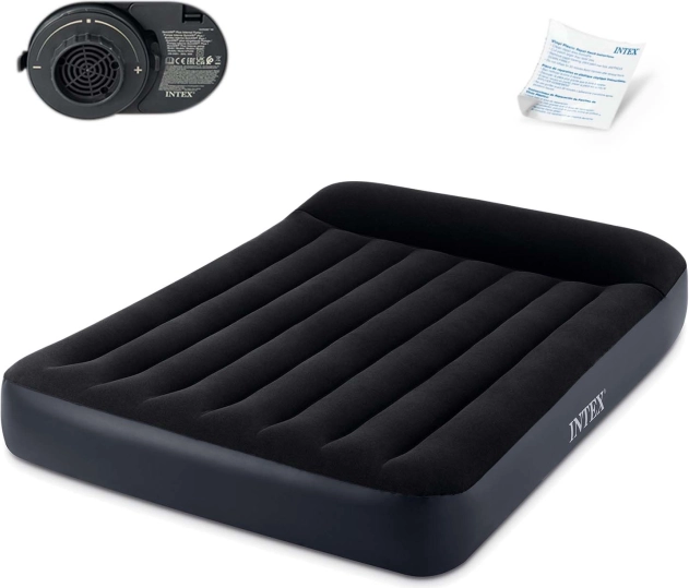 Matelas gonflable Velvet Bed avec pompe Intex 64150ND