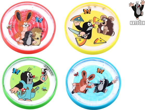 jeu de billes Krtek – casse-tête en plastique 9 cm