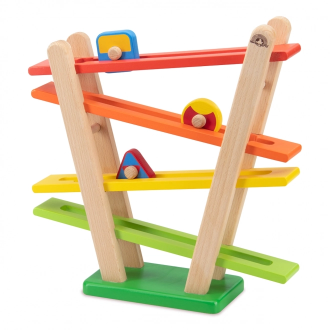 Piste en bois arc-en-ciel Wonderworld