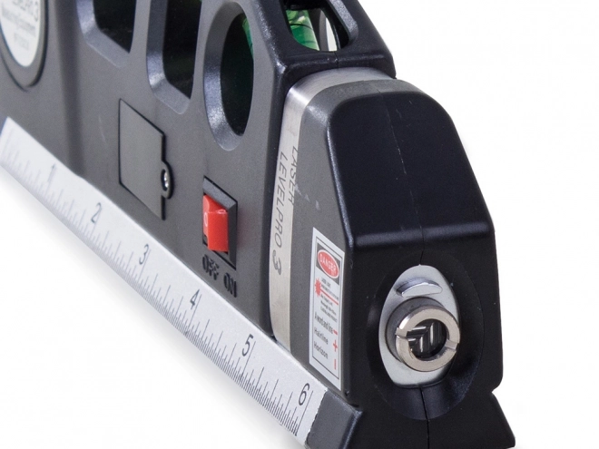 Niveau laser avec mètre standard et mètre rétractable