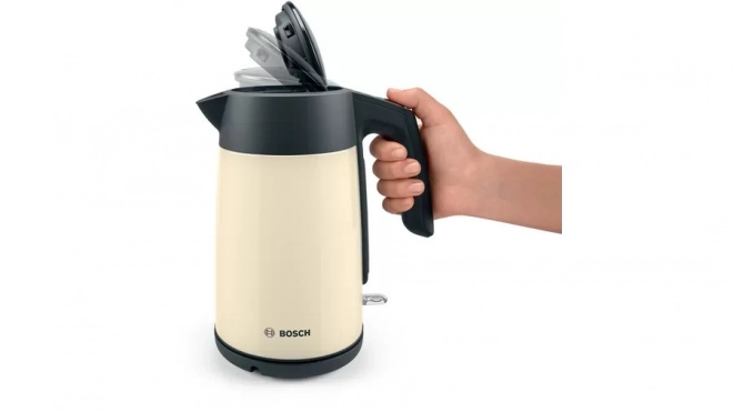 Bouilloire électrique Bosch beige 1,7l