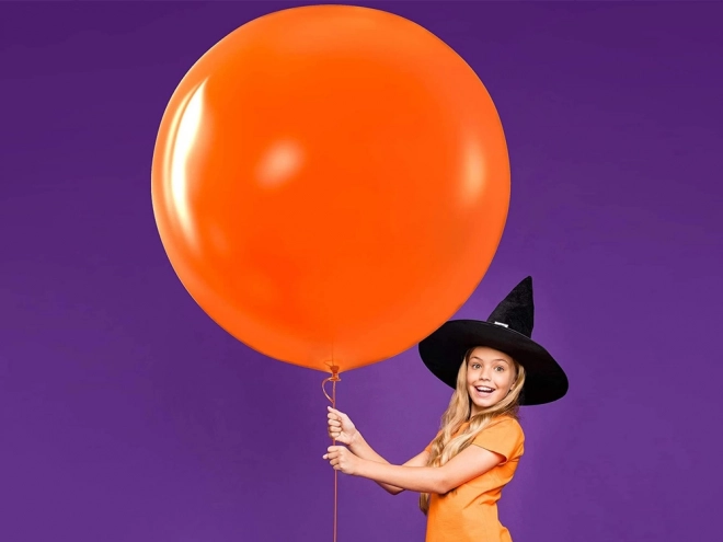 Ballons Halloween noirs et orange 20 pcs