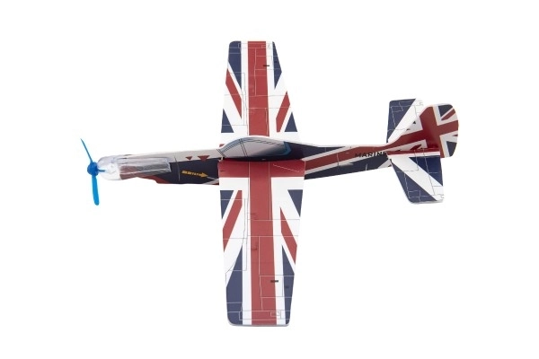 Avion à lancer modèle en mousse 24cm mélange de couleurs