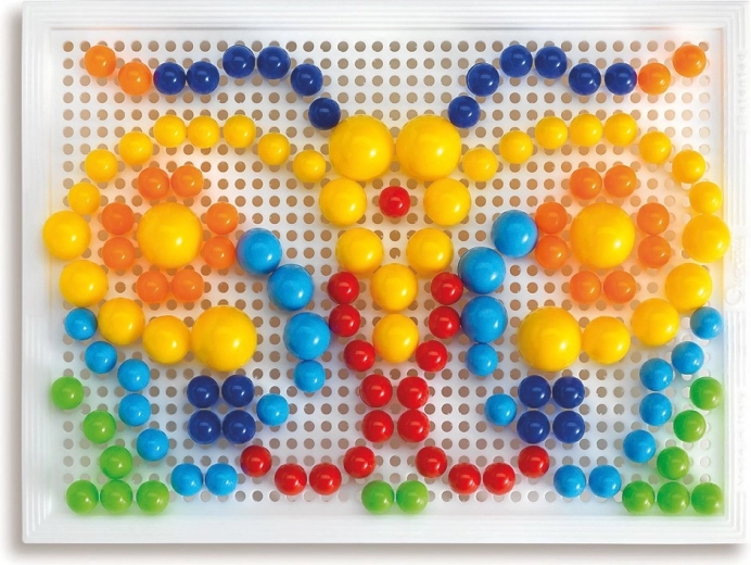 Mosaïque colorée pour le développement des compétences