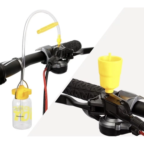 Kit de purge de frein à vélo dans un étui