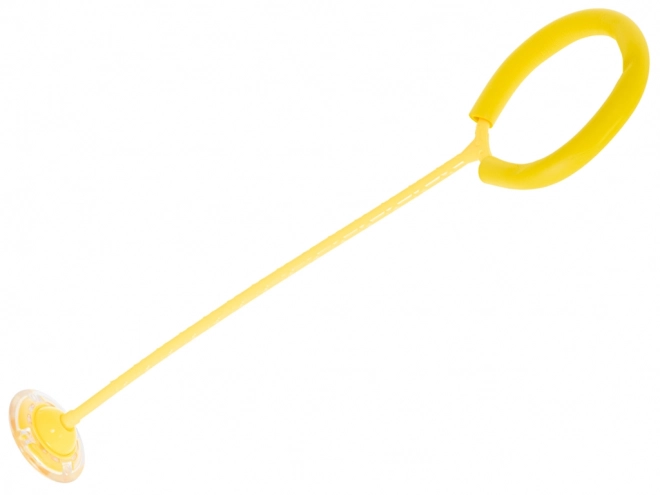 Hula hoop jambe balle sautante LED lumineuse jaune