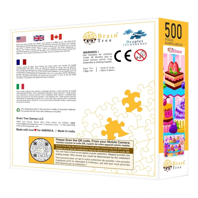 Puzzle À la Pâtisserie 500 pièces