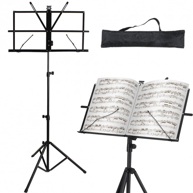 Support de partitions avec structure pliable réglable 130 cm