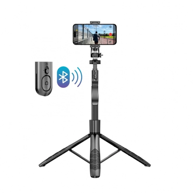 SelfieGo Ultra perche à selfie extensible avec trépied Bluetooth
