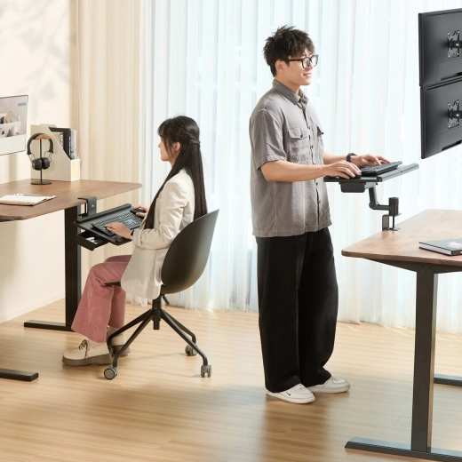Saisie ergonomique et plus d’espace sur le bureau