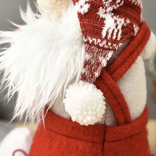 Lutin de Noël avec sac pour bouteille Ruhhy 22508