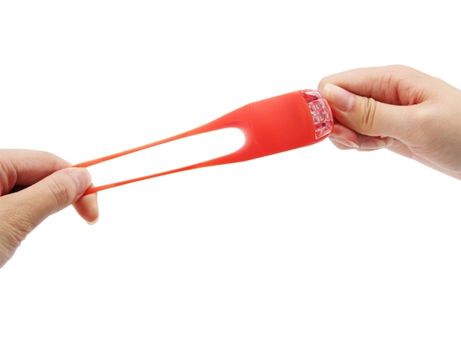 Lumières LED de vélo en silicone étanche