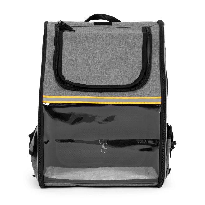 Grand, résistant, sac à dos pliable pour le transport de chats et de chiens