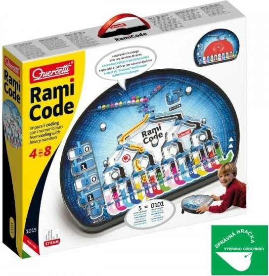 Jeu éducatif Quercetti Rami pour l’apprentissage du codage
