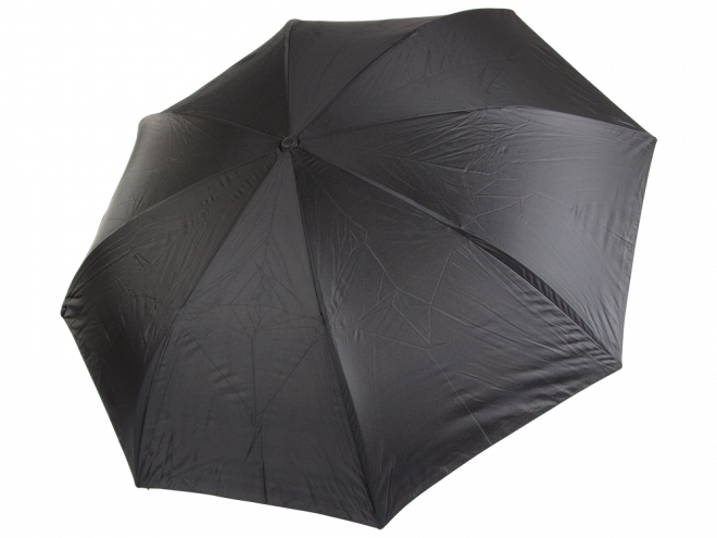 Parapluie inversé pliant avec structure robuste et fils résistants – Noir