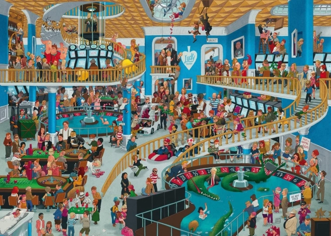 Puzzle Casino Chaotique 1000 pièces