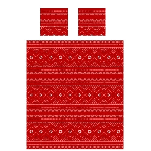 Couverture 1,6x2m + 2x housse de coussin Ruhhy 22594