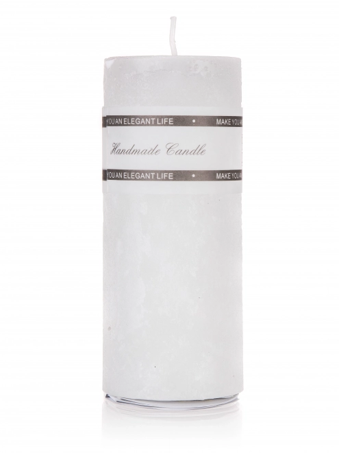 Bougie 5x12cm blanche