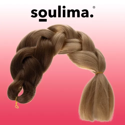 Cheveux synthétiques ombre tresses Soulima 23579
