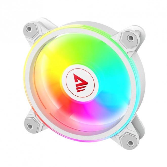 FAN-01 Blanc Pack de 4 ventilateurs 120mm ARGB avec contrôleur et télécommande