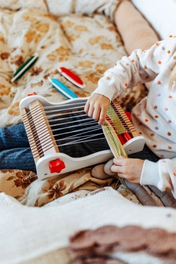 Des premiers pas faciles dans le tissage