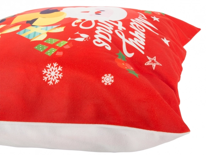Housse de coussin de Noël 45x45 pour les cadeaux de Noël Mickey